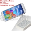 XF white color samsung S4 mobile phone camera for poker scanner